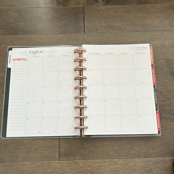 HAPPY PLANNER Classic School Student Teacher Edition Planner, 2020-2021 - Picture 8 of 12